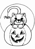 Image result for Cute Happy Halloween Black Cat