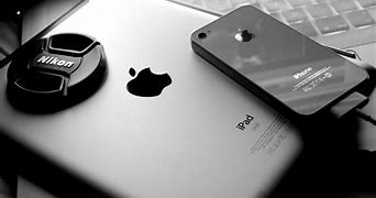 Image result for Black and White Apple iPhone