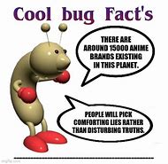 Image result for Bug Facts Meme