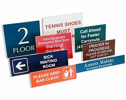 Image result for Plastic Outdoor Signs