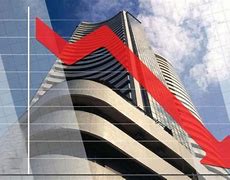 Image result for India Share Market Down Illustration