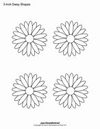 Image result for Daisy Flower Template Cricut