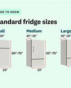Image result for Refrigerator Cubic Feet Chart
