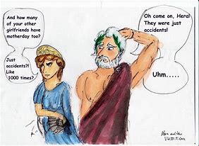 Image result for Zeus and Hera Memes