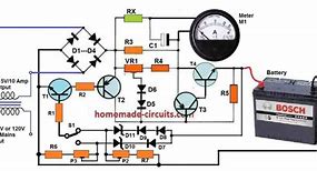 Image result for 24V Battery Charger Circuit Diagram