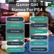 Image result for Cool Gamer Names for Girls