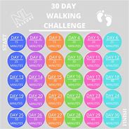 Image result for 30-Day Walking Challenge Log