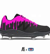 Image result for Pink New Balance Baseball Cleats