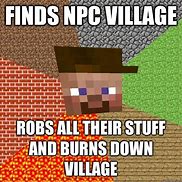 Image result for Minecraft Villager Funny