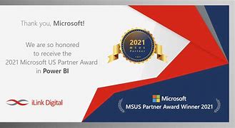 Image result for Microsoft Us Partner Award Intelligent Cloud