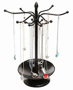 Image result for Necklace Tree Stand Jewelry Holder