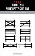 Image result for Bale Farm Fence Clip Art Black and White
