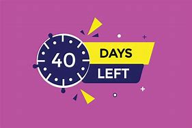 Image result for 40-Day Countdown