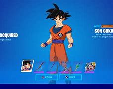 Image result for Son Goku Fortnite Skin