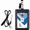Image result for ID Badge Holder with Lanyard