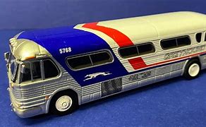 Image result for 1 87 Scale Greyhound Bus
