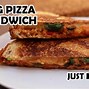Image result for Veg Pizza Sandwich