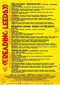 Image result for Reading Festival Line Up 2018