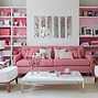 Image result for Cute Pink and White Living Room