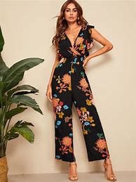 Image result for Floral Women's Rompers