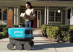 Image result for Amazon Scout Delivery Robot