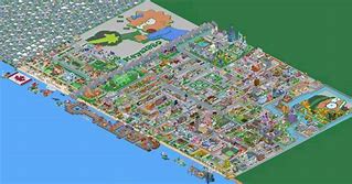 Image result for The Simpsons Style Map