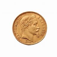 Image result for 1864 French Gold 20 Franc Coins British Pounds