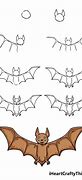 Image result for Easy Bat Cartoon Drawing