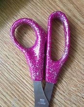 Image result for Glitter Silver Scissors