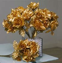Image result for Rose Gold Fake Flowers