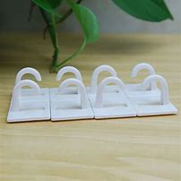 Image result for Small Plastic Wall Hook Clamps
