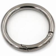 Image result for O-Ring Spring Carabiner Snap Clip Hook Key Ring Buckles Bag Key Accessories 25Mm