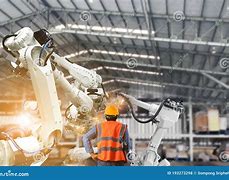 Image result for Robot Factory Automation Stock-Photo