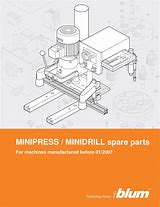 Image result for Blum Minipress Parts List Schematic