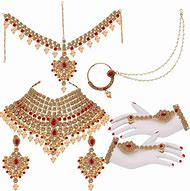 Image result for Indian Bridal Jewelry Set