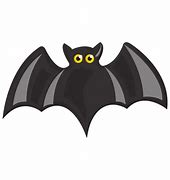 Image result for Cartoon Black Bat Drawing