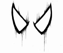 Image result for Spider-Man Eyes Drawing