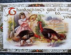 Image result for Victorian Thanksgiving Cards