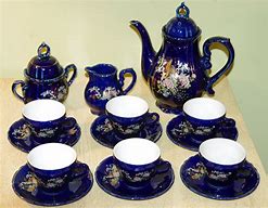 Image result for Blue Japanese Tea Set