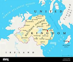 Image result for Northern Ireland Tourist Map