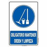 Image result for Obligatorio Orden Y Limpieza