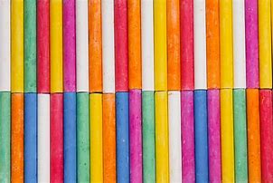Image result for Colorful Chalk