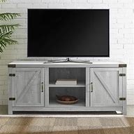 Image result for Gray Barn Door TV Stand