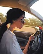 Image result for Girl Driving Car Cartoon Asthetic