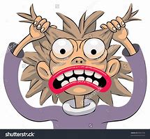 Image result for Crazy Cartoon Pulling Hair Out