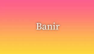 Image result for banir