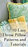 Image result for How to Sew Decorative Pillows