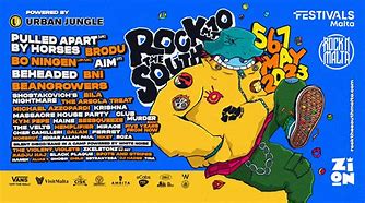 Image result for 2018 Rock the South Artist Line Up