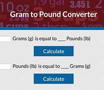 Image result for Grams to Lbs