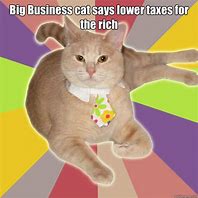 Image result for Rich Cat Meme